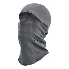 Under Armour UA Men ColdGear  Balaclava Infrared Hood Face Mask Pitch Gray OSFM