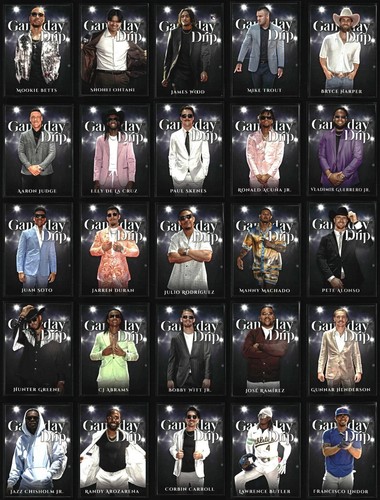 2025 Topps "Game Day Drip" Complete Set