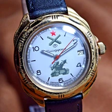 Vostok Komandirskie Soviet Mechanical Wristwatch Military Men's Watch Wostok