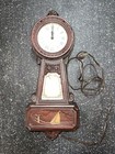 1930’s Ben-Her "THE SHERATON" Miniature Regulator Electric Wall Clock Vintage