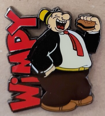 WIMPY Lapel Pin - POPEYE CHARACTER