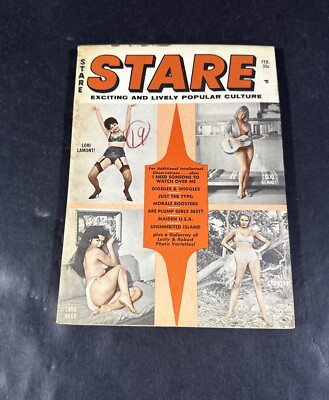 Humorama Stare Magazine February 1962 Bill Ward Bill Wenzel Edgar Leeteg Cartoon