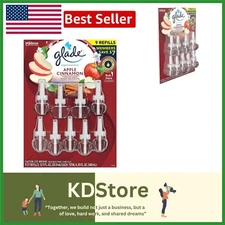 Apple Cinnamon Scented Oil Refill - 9 ct. Essential Oil Plug-In for Luxury Homes