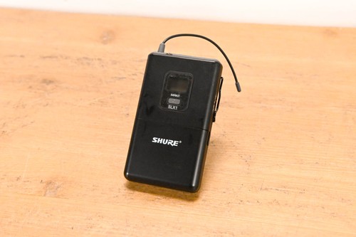 Shure SLX14 Bodypack Wireless System - G4 Band (NO POWER SUPPLY) CG01YDN - Afbeelding 9 van 15