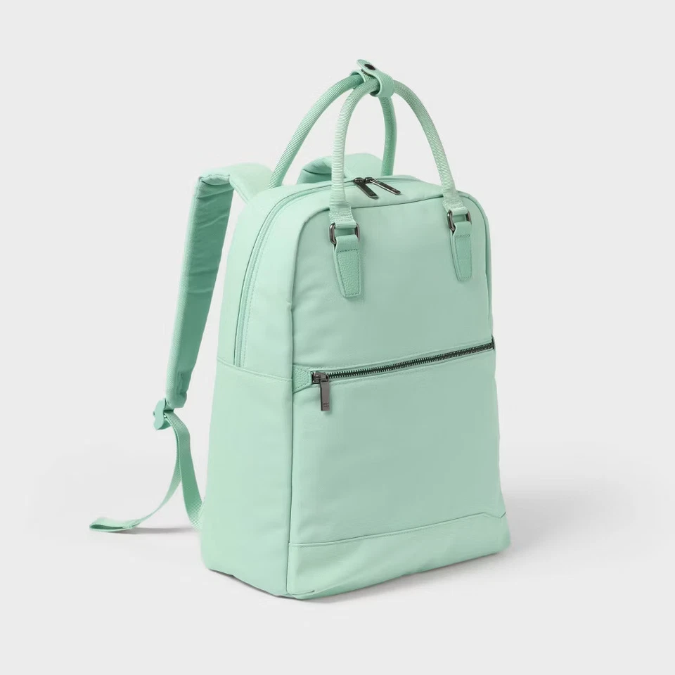 Signature 16'' Commuter Backpack - Open Story Sage: Laptop Pocket, Travel-Ready