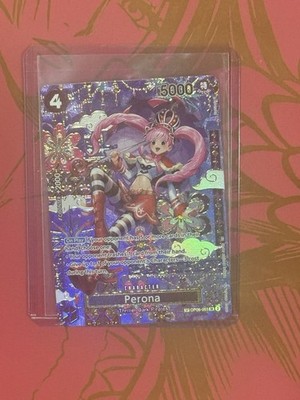 One Piece TCG - Perona OP06-093 OP14 SP English Alt Art The Azure