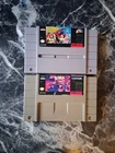 Xmen Mutant Apocalypse + Xmen Spiderman SNES Authentic Tested Contacts Cleaned