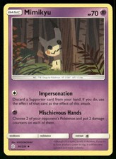 Mimikyu 96/236 Uncommon Cosmic Eclipse Pokemon Lightly Played on eBay