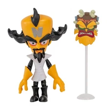 Crash Bandicoot Bandai Action Figures Dr Neo Cortex With Mask   11cm Dr Neo Cort