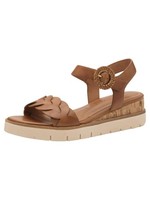 Tamaris Sandalette Damen Keilabsatz Braun,Eu 37