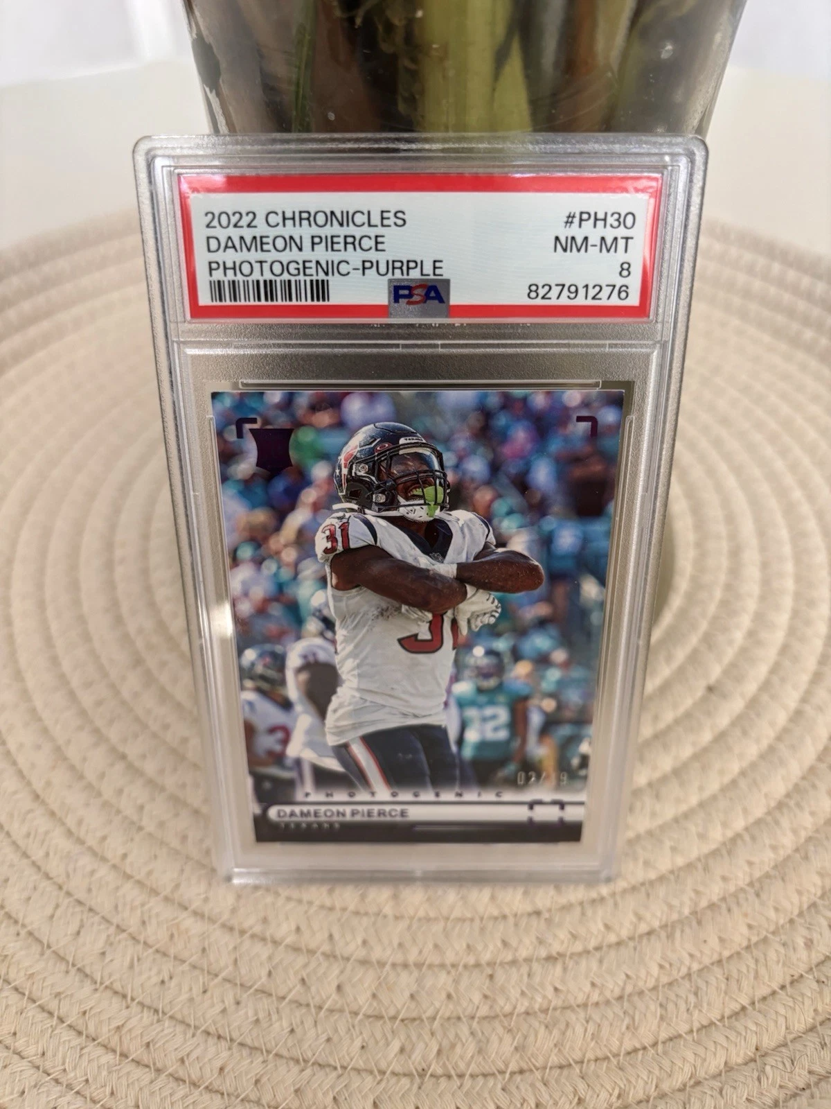 Dameon Pierce Panini Chronicles Photogenic #PH30 Purple