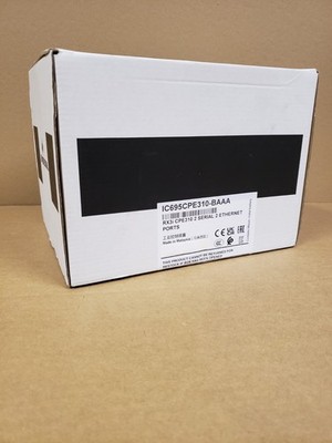 Emerson GE Fanuc IC695CPE310 RX3i CPU & EnergyPack Two Serial, One Ethernet Port