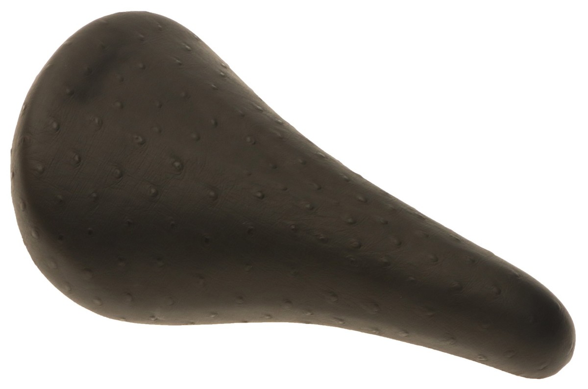 Kashimax RMH/RM Sports Saddle Ostrich Texture Leather Black NEW