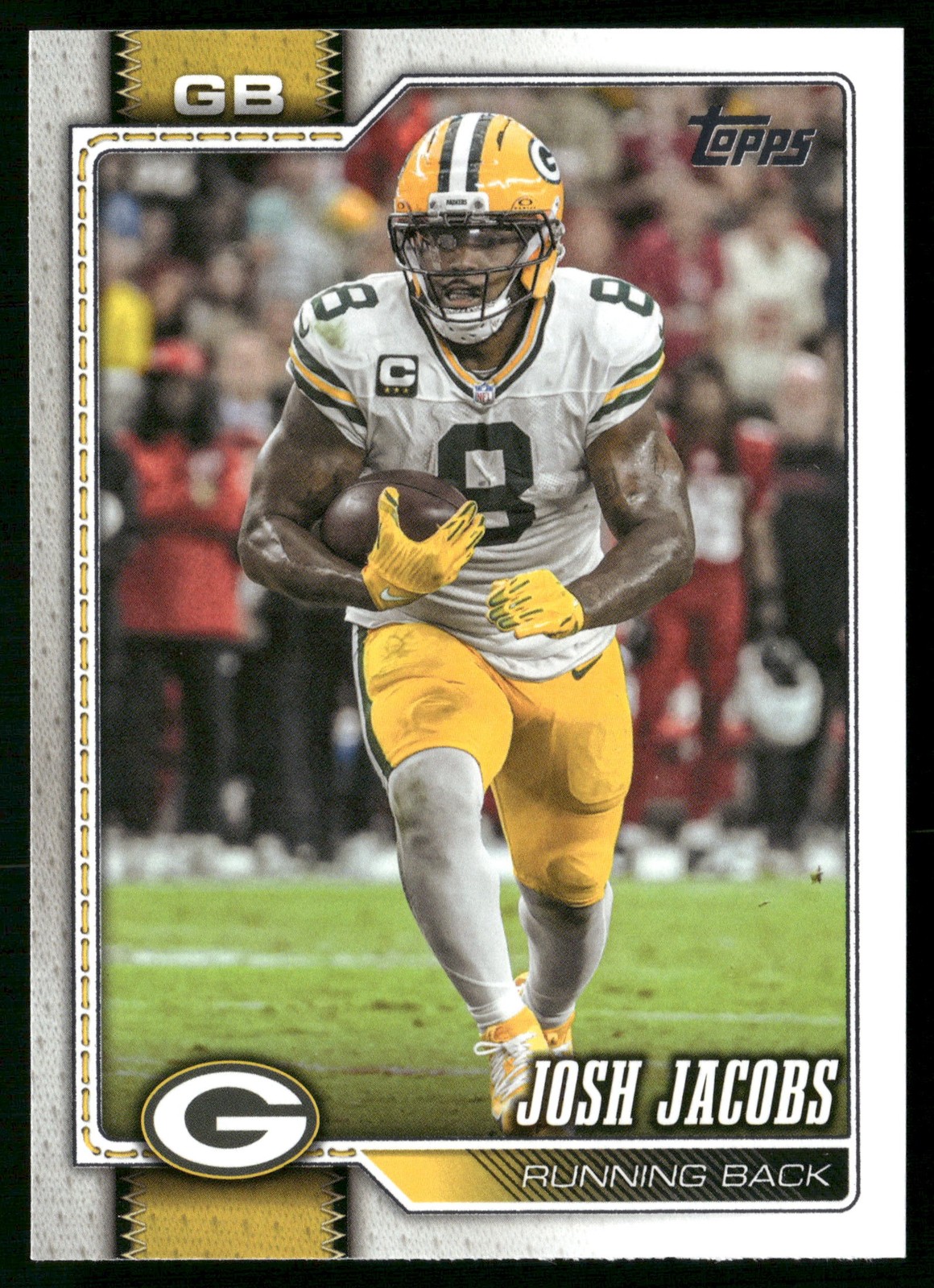 2026 Topps Flagship NFL Football #77 Josh Jacobs