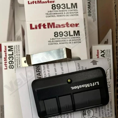 LiftMaster 893LM 3 Button Garage Door Opener Remote Control* Free Shipping