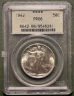 1942 Proof Walking Liberty Half Dollar - PCGS PR-66 OGH