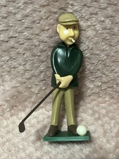 Decoración de pastel de golf Wilson 1972 vintage.