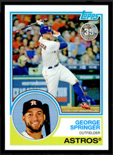 2018 Topps George Springer 1983 Topps Silver Pack Chrome #73 - Houston Astros