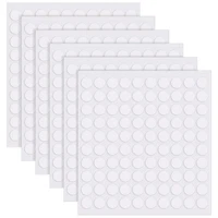 600 StüCk Klebepads Doppelseitig, Rund Klebepunkte Transparent, 10Mm Klebepads A