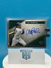 2024 Topps Diamond Icons GOLD Autograph Ryne Sandberg Auto /25 #AC-RS