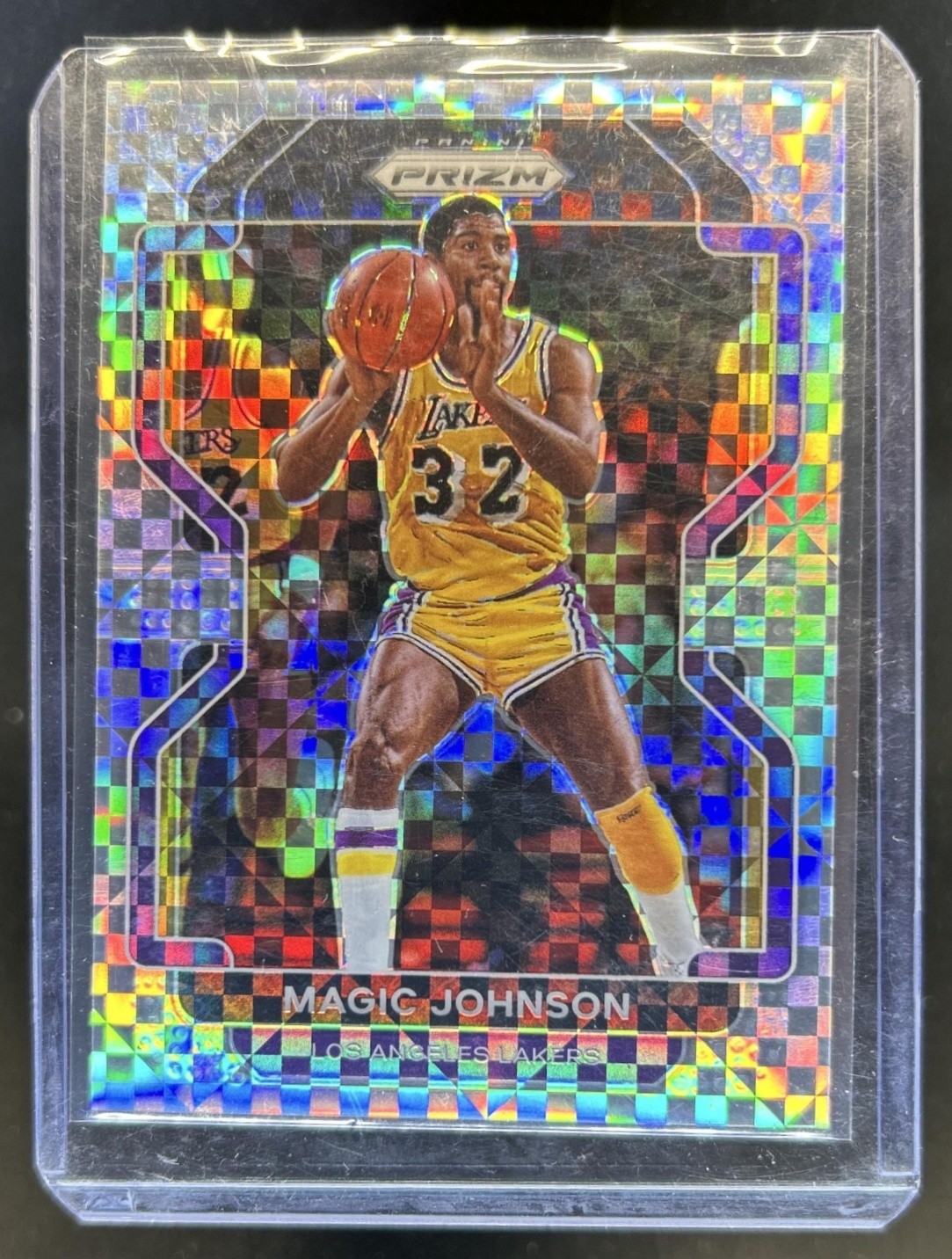 2021-22 Panini Prizm Magic Johnson Lucky Envelope #/8 Lakers