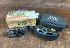Pyramex XSG Ballistic Safety Goggles Glasses With Case Item GB4010KIT NEW