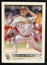 2022 Topps Update Series (RC) Mackenzie Gore #US81 San Diego Padres