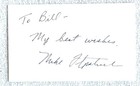9 MLB Umpires Autographed Index Cards - 8 are deceased — photo 5