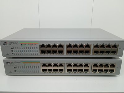 #ad #ad Allied Telesis ATFS724L 24 Ports Unmanaged External Switch $59.99