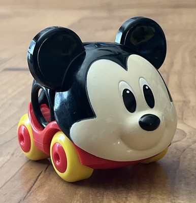 Oball Disney Go Grippers Baby Toddler Mickey Mouse Car Easy Pick Up For Littles