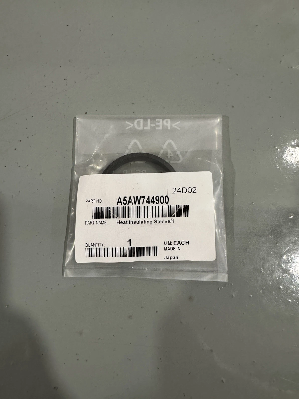 Konica Minolta Heat Insulating Sleeve/1 A5AW744900 Brand New