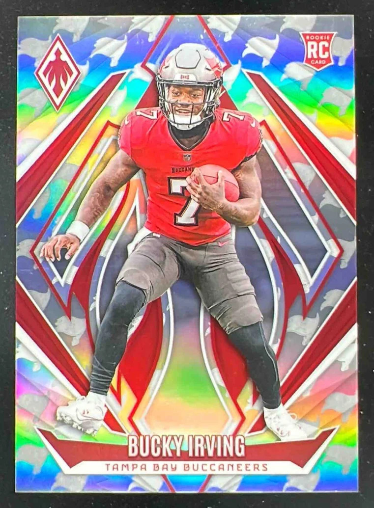 2024 Panini Phoenix Team Logos #166 Bucky Irving RC /299