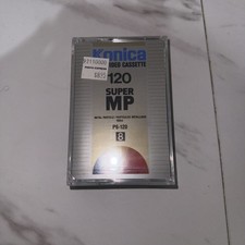Konica Maxwell T-120 Video Cassette Blank Tape New Sealed