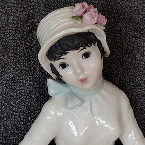 Vintage Goebel Huldah West Germany Porcelain Lady Trinket Vanity Dish Hul 722 - Picture 3 of 15