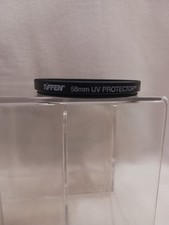 Tiffen 58mm UV PROTECTOR Camera Lens Filter Clear Lens Made in USA OEM Genuine C