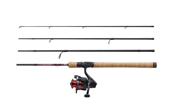 Abu Garcia Diplomat V2 Spin Combo M 3000 2,74M 12-32G By TACKLE-DEALS !!!-image