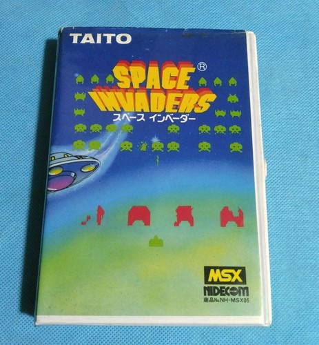 Msx Space Invaders Taito Japanese