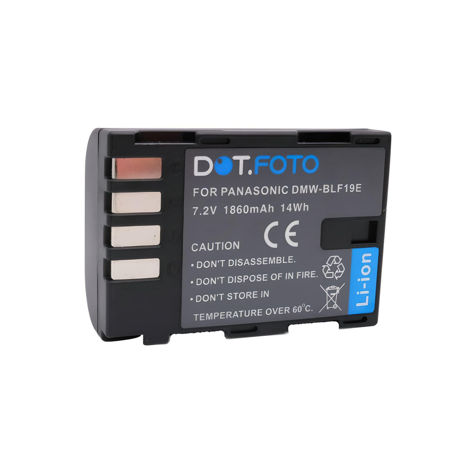 DMW-BLF19 Battery for Panasonic Lumix DMC-GH3 GH4 / DC-G9 GH5 GH5S GH5M2