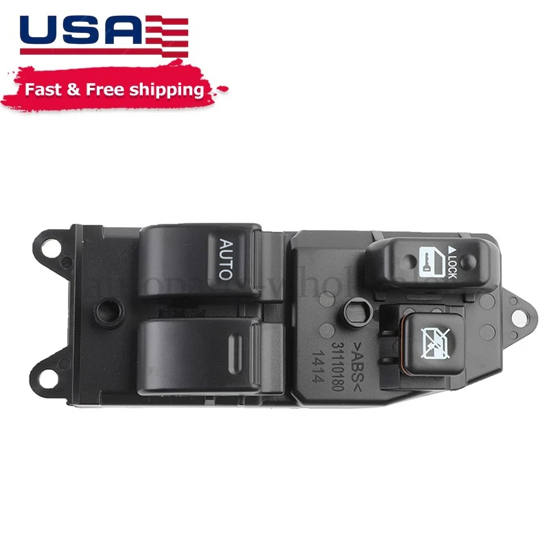 Interruptor maestro de ventana eléctrica para Toyota Sienna Solara Tundra 1998-2006 84820-10100 Foto 3 de 4