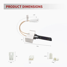 Gas Dryer Flat Igniter Glow Bar for Sears Roper Estate KitchenAid  279311