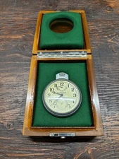 Vintage Hamilton Watch Co. Model 22 Chronometer Watch US Navy 1942 WW2