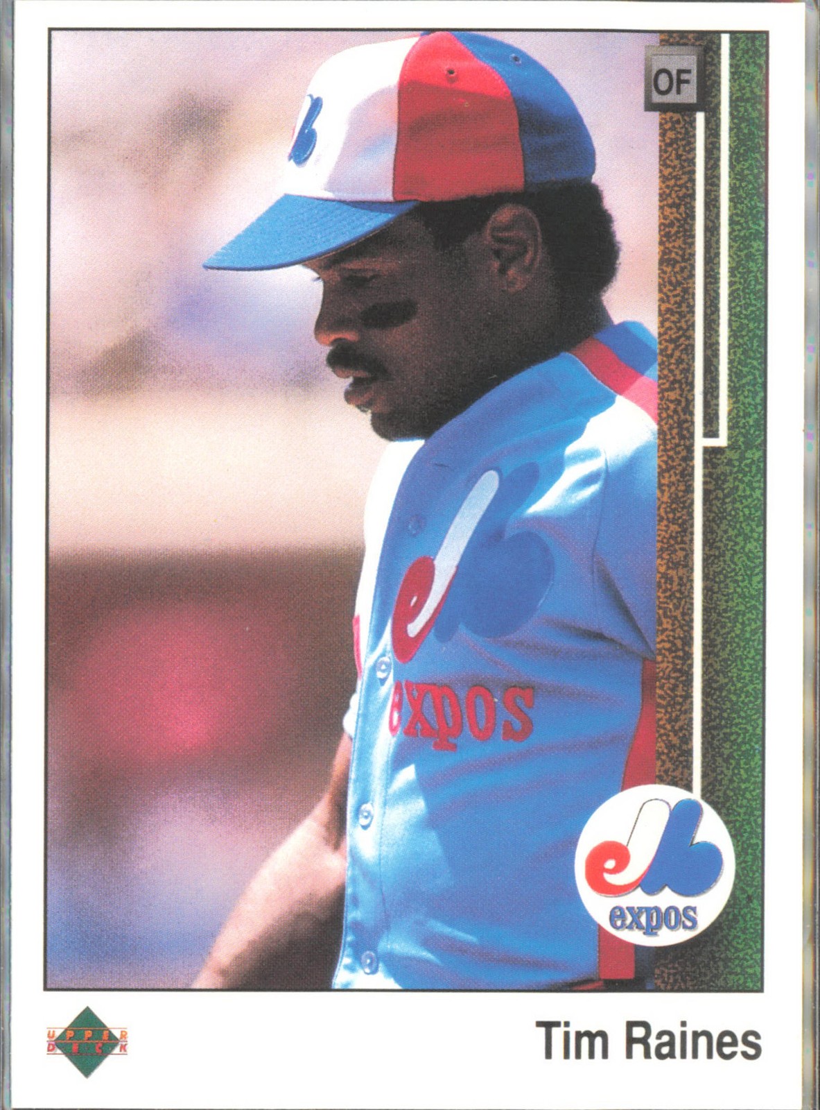 1989 Upper Deck #402 Tim Raines