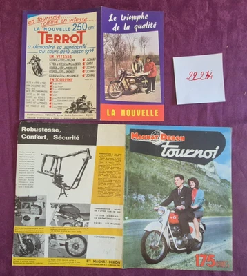 N°22244  /   MAGNAT-DEBON ou TERROT  /   2 dépliants et  1 prospectus 1954-57 - Photo 1/3