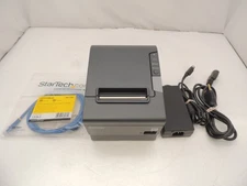 Virtually New Epson TM-T88V M244A Ethernet Network USB Thermal Receipt Printer