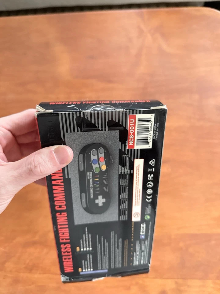 Hori NCS-001U SNES Classic Edition Wireless Controller Fighting Commander NEW - Image 4 of 4