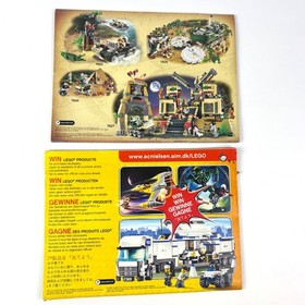 Lego Indiana Jones Temple of Crystal Skull 7620 7624 7626 7627 1 & 2 Instruction