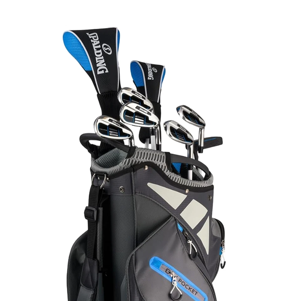 Spalding Executive Full Golf Package Set 9 Piece Ladies Graphite Shaft Cart Bag - Image 2 of 4