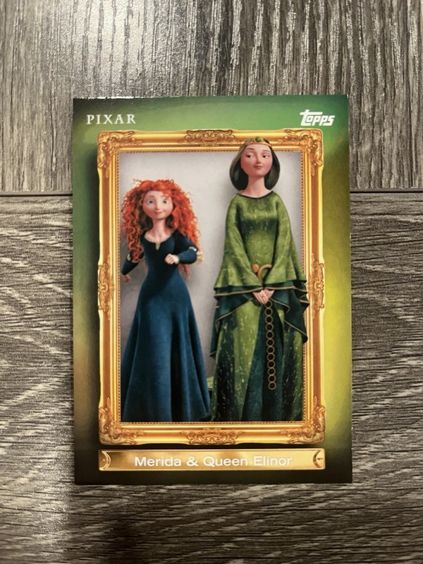 2025 Topps Disney Neon Merida & Queen Elinor