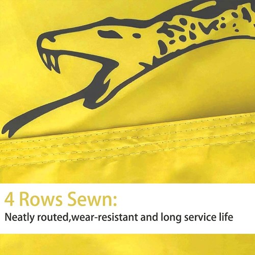 Dont Tread On Me Flag 3x5 Outdoor 240D Heavy Polyester Duty Double Sided 3 Pl... - Picture 4 of 7