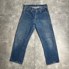 LEVI'S 60's 70's 505 SCOVILL BIG-E W30 Uneven V Vintage USA Eared Used NE51-0